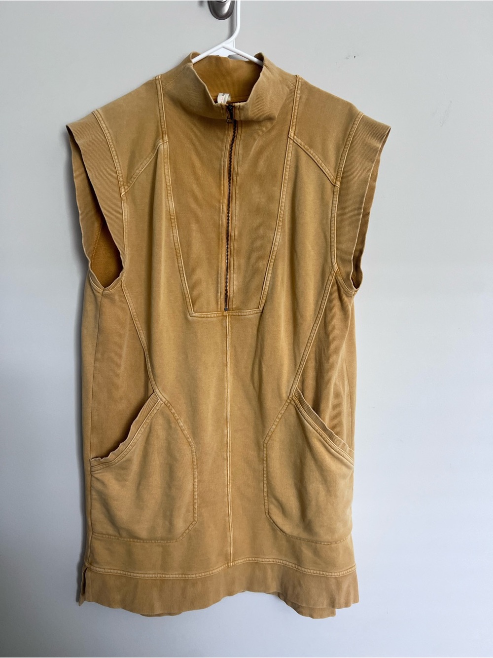 Daily Practice Anthropologie Meru Zip Front Mini Dress